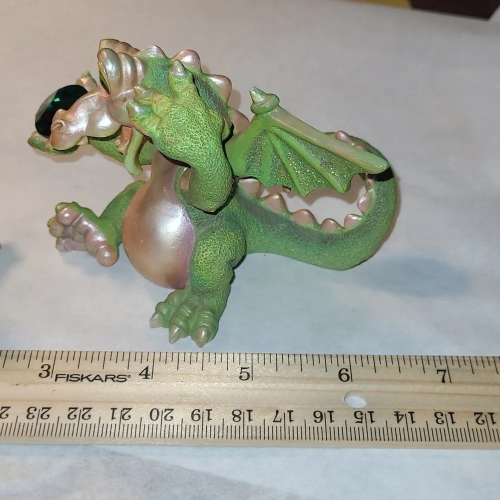 Mood Dragon Lucky and 1995 Flambro Drangon Bundle
